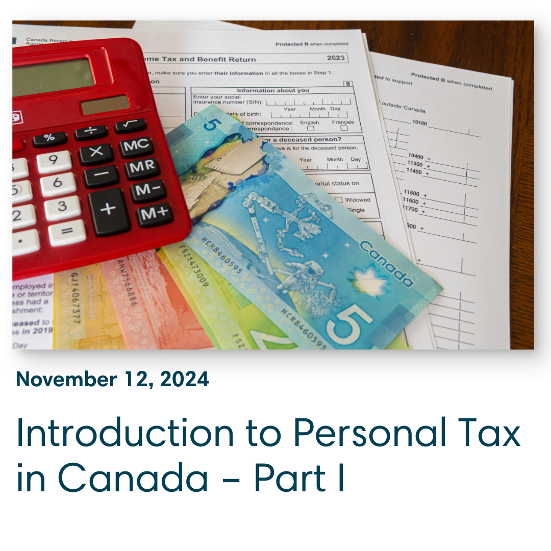 Intro to Personal Tax in Canada Part 1