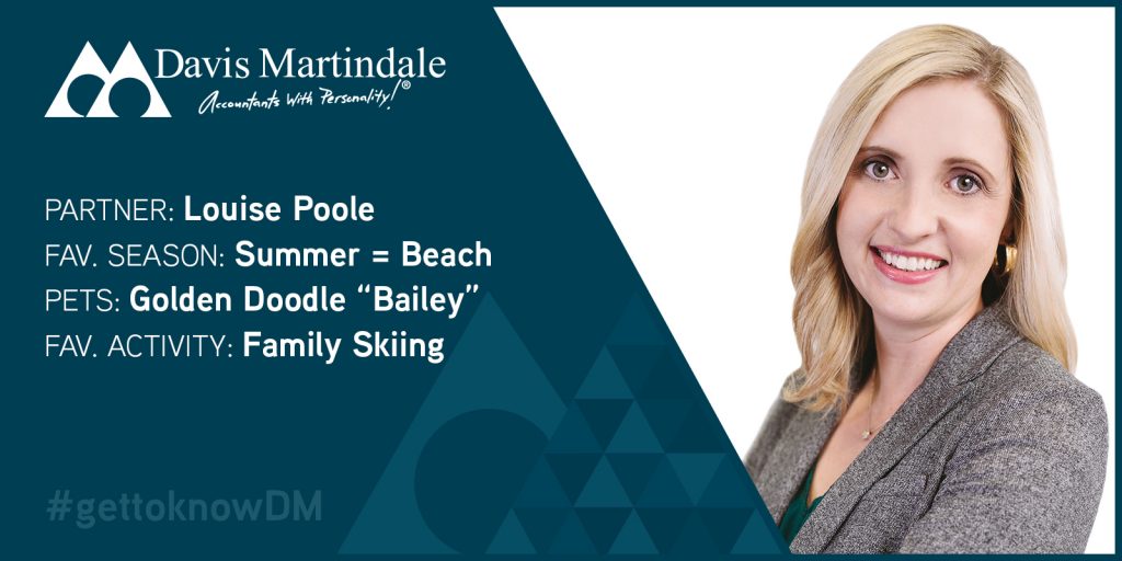 Get to know Davis Martindale - Louise Poole