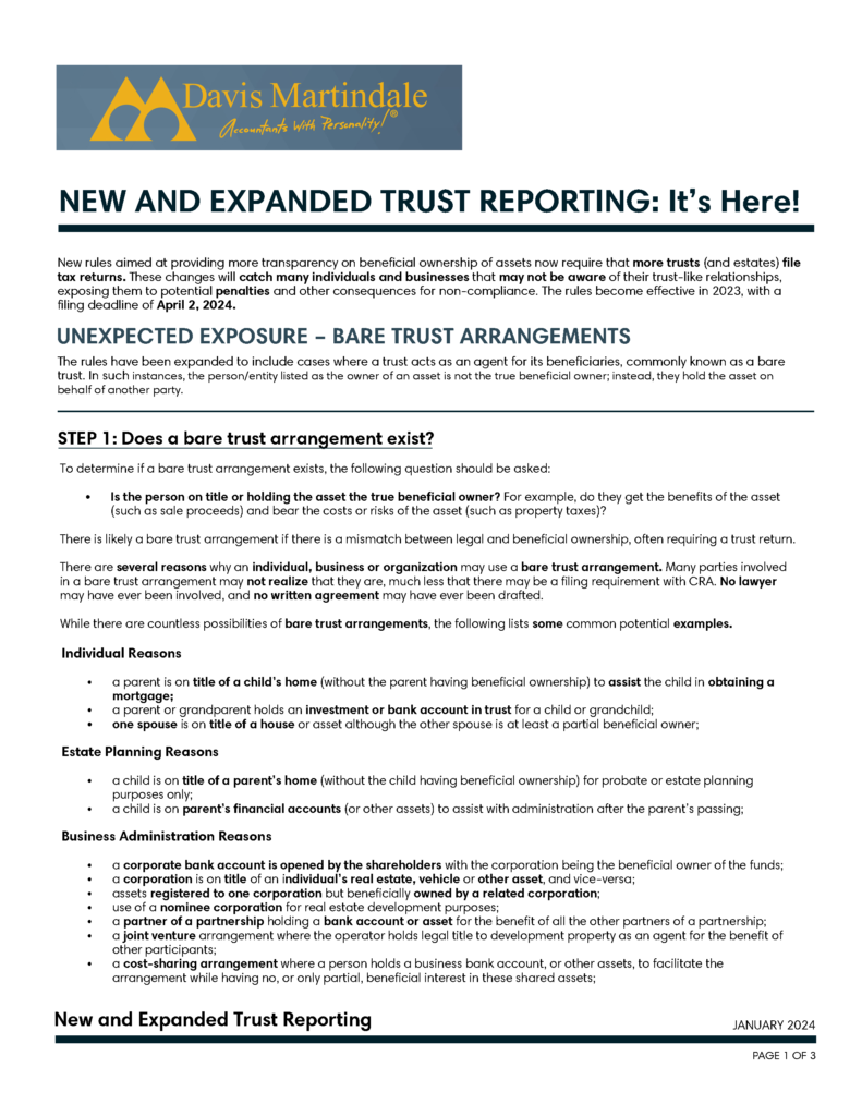 Expanded Trust Reporting Rules For 2024 Davis Martindale   24 1491 2024 Trust Reporting Rules Final 791x1024 