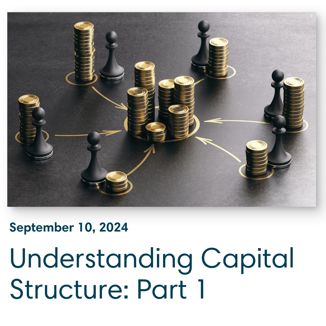 Understanding Capital Structure: Part 1 â€“ Sep 10 2024